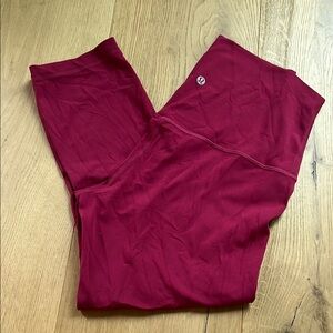 Lululemon Magenta Leggings